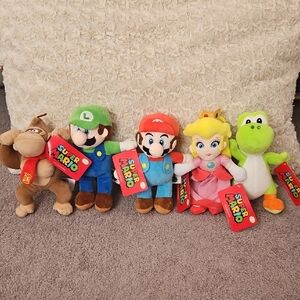 Nintendo Plush Toy Set - Multicolor
